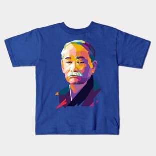 Kano Jigoro Popart Uncurve Kids T-Shirt